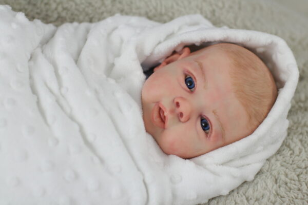 Reborn Cuddle Baby Boy Quinn by Nikki Holland - Image 6