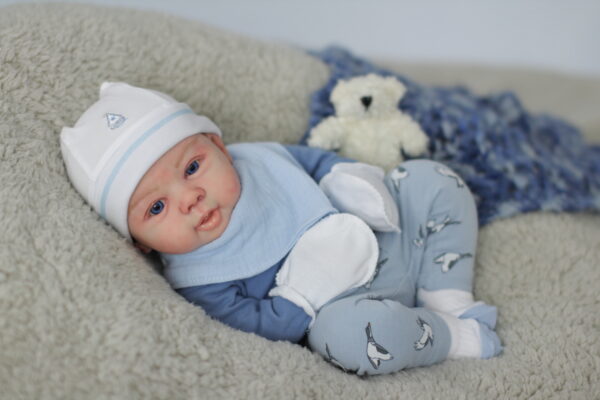 Reborn Cuddle Baby Boy Quinn by Nikki Holland - Image 8