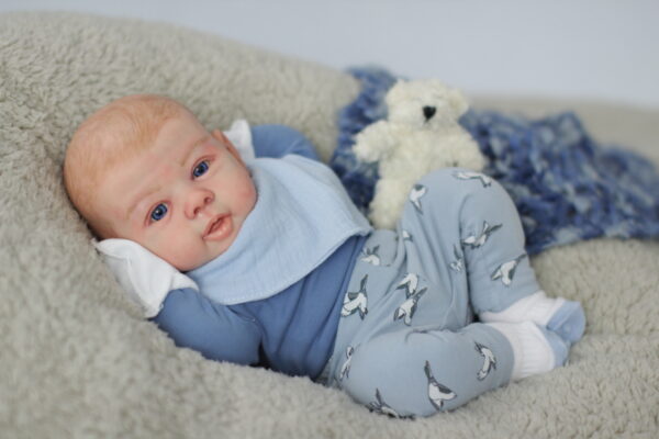 Reborn Cuddle Baby Boy Quinn by Nikki Holland - Image 9