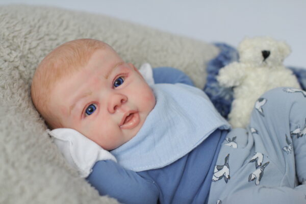 Reborn Cuddle Baby Boy Quinn by Nikki Holland - Image 12